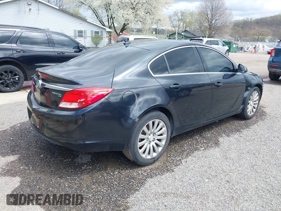 2011 Buick Regal CXL RL4 with VIN W04GS5EC5B1107772, listed as a IAAI auction lot 42044650 with 143,670 mi miles. Bid and sale history available at carsss.com. Image 4.
