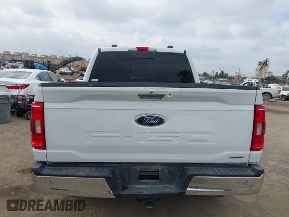 2021 Ford F-150 XL with VIN 1FTEW1C84MKD17415, listed as a IAAI auction lot 41896088 with 110,761 mi miles. Bid and sale history available at carsss.com. Image 17.
