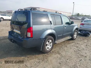 2005 Nissan Pathfinder LE with VIN 5N1AR18UX5C745525, listed as a IAAI auction lot 42041750 with 258,684 mi miles and . Bid and sale history available at DreamBid. Image 4.