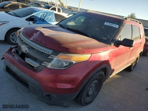 2013 Ford Explorer with VIN 1FM5K7B8XDGC05684, listed as a Copart auction lot 81840514 with 206,600 mi miles and Salvage Title. Bid and sale history available at carsss.com. Image 1.