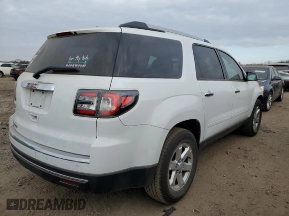 2016 GMC Acadia SLE with VIN 1GKKRNED1GJ323893, listed as a Copart auction lot 41435975 with 92,412 mi miles and Salvage Title. Bid and sale history available at DreamBid. Image 3.