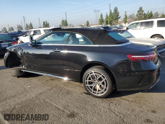 2021 Mercedes-Benz E 450 with VIN W1K1K5JB4MF159267, listed as a Copart auction lot 74945184 with 49,924 mi miles and Salvage title. Bid and sale history available at DreamBid. Image 2.