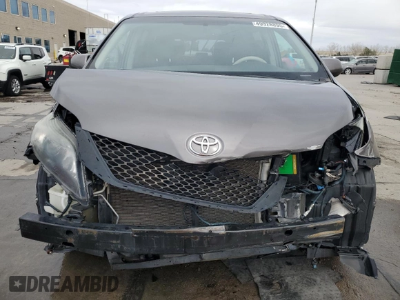 2014 Toyota Sienna SE with VIN 5TDXK3DC1ES445110, listed as a Copart auction lot 49928895 with 127,087 mi miles and Salvage Title. Bid and sale history available at DreamBid. Image 5.