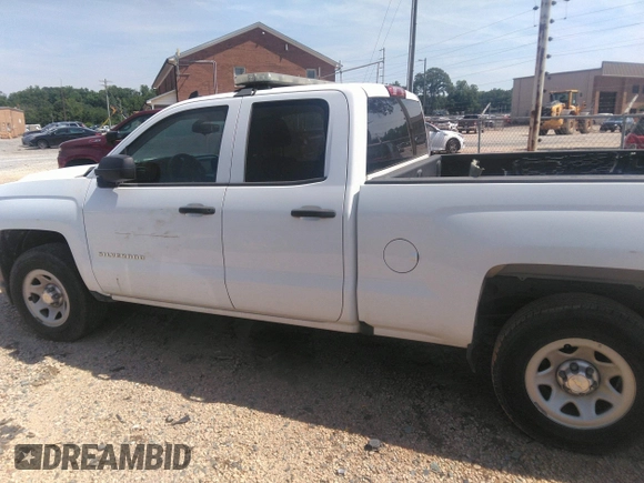 2017 Chevrolet Silverado 1500 Work Truck with VIN 1GCVKNEH5HZ255472, listed as a IAAI auction lot 39593139 with 116,806 mi miles. Bid and sale history available at carsss.com. Image 14.