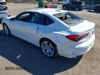 2021 Acura TLX w/Technology Package with VIN 19UUB6F40MA002356, listed as a IAAI auction lot 41757060 with 51,080 mi miles. Bid and sale history available at carsss.com. Image 6.