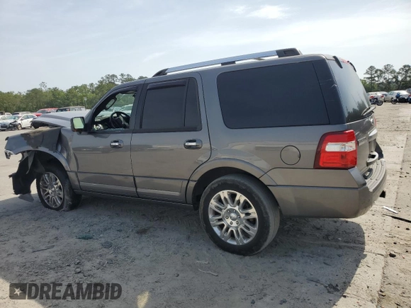 2011 Ford Expedition Limited with VIN 1FMJU1K51BEF07353, listed as a Copart auction lot 57209775 with Not provided miles and Salvage title. Bid and sale history available at DreamBid. Image 2.