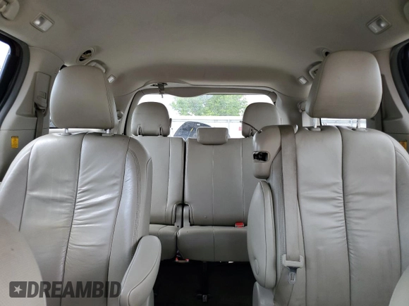 2011 Toyota Sienna XLE AAS with VIN 5TDYK3DC8BS115982, listed as a Copart auction lot 57791955 with 275,440 mi miles and Non repairable. Bid and sale history available at DreamBid. Image 10.