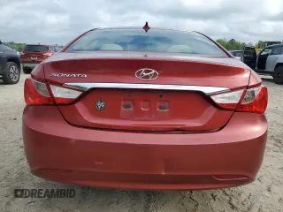 2012 Hyundai Sonata GLS with VIN 5NPEB4AC6CH495182, listed as a Copart auction lot 51501695 with Not Provided miles and Salvage Title. Bid and sale history available at carsss.com. Image 6.