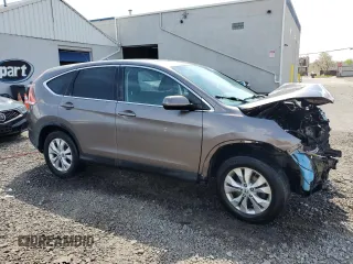 2013 Honda CR-V EX with VIN 5J6RM4H51DL020100, listed as a Copart auction lot 54001365 with 117,317 mi miles and Salvage Title. Bid and sale history available at DreamBid. Image 4.