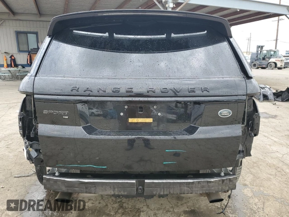 2022 Land Rover Range Rover Sport HSE Silver Edition with VIN SALWR2SU2NA222660, listed as a Copart auction lot 55740745 with 58,985 mi miles and Salvage title. Bid and sale history available at DreamBid. Image 6.