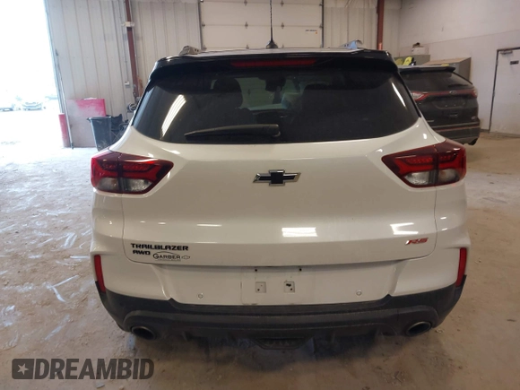 2022 Chevrolet TrailBlazer RS with VIN KL79MUSL9NB015079, listed as a IAAI auction lot 42037322 with 73,701 mi miles and . Bid and sale history available at DreamBid. Image 16.