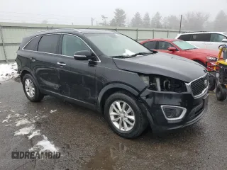 2017 Kia Sorento LX with VIN 5XYPG4A35HG324660, listed as a Copart auction lot 45006635 with 108,453 mi miles and Salvage Title. Bid and sale history available at carsss.com. Image 4.