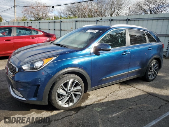 2019 Kia Niro EX with VIN KNDCE3LC9K5224900, listed as a Copart auction lot 79088154 with 75,511 mi miles and Salvage Title. Bid and sale history available at carsss.com. Image 1.