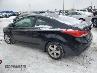 2013 Hyundai Elantra Coupe GS with VIN KMHDH6AE3DU012760, listed as a Copart auction lot 88409225 with 107,876 mi miles and Clean Title. Bid and sale history available at carsss.com. Image 2.