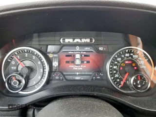 2025 Ram 1500 Lone Star with VIN 1C6SRFFP7SN652049, listed as a Copart auction lot 59545025 with 8,581 mi miles and Salvage title. Bid and sale history available at DreamBid. Image 9.