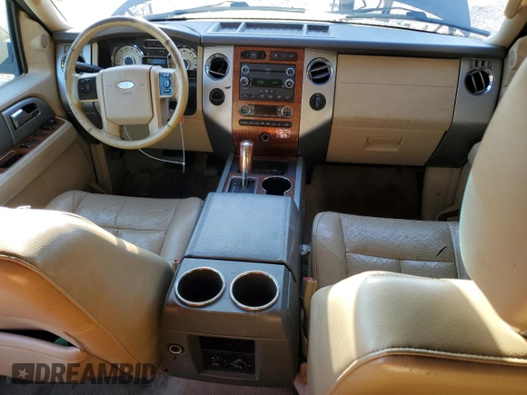 2010 Ford Expedition Eddie Bauer with VIN 1FMJU1H57AEA64258, listed as a Copart auction lot 56624625 with 200,160 mi miles and Clean title. Bid and sale history available at DreamBid. Image 8.