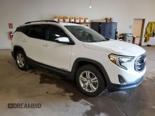 2020 GMC Terrain SLE with VIN 3GKALMEV9LL179996, listed as a Copart auction lot 59338565 with 50,990 mi miles and Salvage title. Bid and sale history available at DreamBid. Image 4.