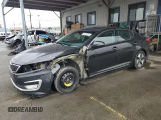 2012 Kia Optima Hybrid with VIN KNAGM4AD3C5033851, listed as a Copart auction lot 45104815 with 85,645 mi miles and Salvage Title. Bid and sale history available at carsss.com. Image 1.