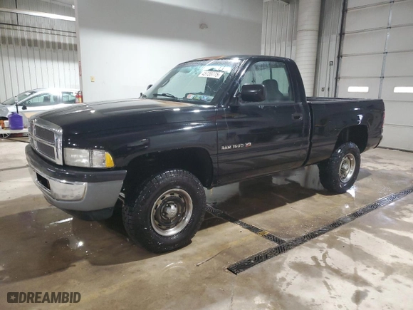 1996 Dodge Ram 1500 with VIN 1B7HF16Z3TS706644, listed as a Copart auction lot 45739775 with 128,104 mi miles and Salvage Title. Bid and sale history available at carsss.com. Image 1.