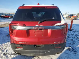 2021 GMC Acadia AT4 with VIN 1GKKNLLS9MZ167195, listed as a Copart auction lot 86845644 with 46,308 mi miles and Salvage Title. Bid and sale history available at DreamBid. Image 6.