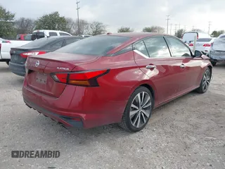 2020 Nissan Altima Platinum with VIN 1N4BL4FVXLN300460, listed as a IAAI auction lot 41606829 with 73,456 mi miles and . Bid and sale history available at carsss.com. Image 4.