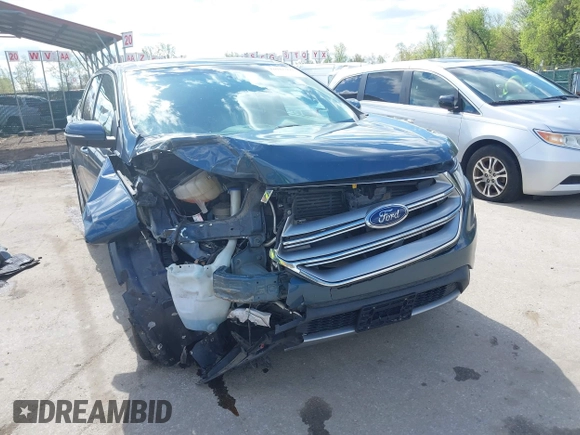 2016 Ford Edge SEL with VIN 2FMPK3J84GBB43195, listed as a IAAI auction lot 42042360 with 154,917 mi miles. Bid and sale history available at carsss.com. Image 6.
