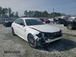 2019 Alfa Romeo Giulia Sport with VIN ZARFAMAN5K7599504, listed as a Copart auction lot 48114655 with 87,155 mi miles and Salvage title. Bid and sale history available at DreamBid. Image 14.