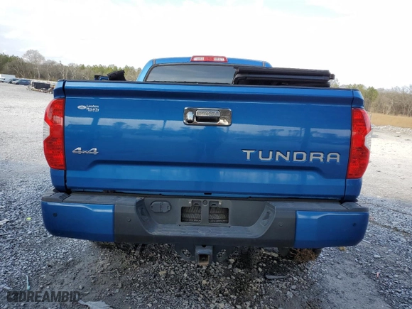 2018 Toyota Tundra 4WD SR5 with VIN 5TFHW5F14JX744417, listed as a Copart auction lot 44142785 with 69,783 mi miles and Salvage Title. Bid and sale history available at carsss.com. Image 6.