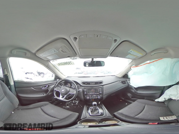 2018 Nissan Rogue SV z VIN JN8AT2MV2JW346549, wystawiony jako Copart lot #82572574 z przebiegiem 66 193 mil mil oraz Szkoda całkowita • Salvage title. Historia ofert i sprzedaży dostępna na DreamBid. Obrazek 13.