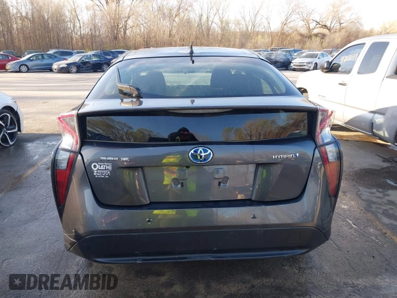 2017 Toyota Prius Two z VIN JTDKBRFU0H3040476, wystawiony jako IAAI lot #41863797 z przebiegiem 51 045 mil mil oraz . Historia ofert i sprzedaży dostępna na DreamBid. Obrazek 16.