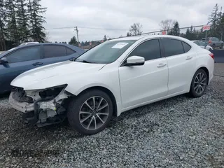 2015 Acura TLX V6 Tech with VIN 19UUB3F57FA009086, listed as a IAAI auction lot 41735411 with 212,203 mi miles. Bid and sale history available at carsss.com. Image 18.