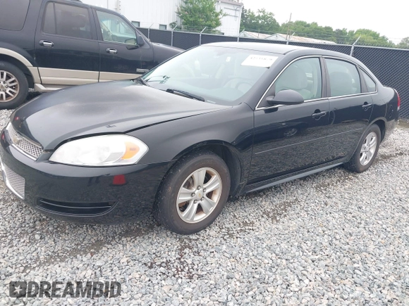 2012 Chevrolet Impala LS Fleet with VIN 2G1WF5E34C1283285, listed as a IAAI auction lot 42341829 with 168,584 mi miles and . Bid and sale history available at DreamBid. Image 2.