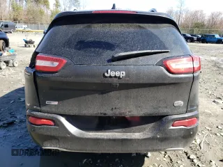 2016 Jeep Cherokee Overland with VIN 1C4PJLJB1GW342657, listed as a Copart auction lot 48873885 with 123,074 mi miles and Salvage title. Bid and sale history available at DreamBid. Image 6.