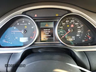 2015 Audi Q7 3.0T S line Prestige with VIN WA1DGBFE9FD005673, listed as a Copart auction lot 43054265 with 143,210 mi miles and Salvage Title. Bid and sale history available at carsss.com. Image 9.