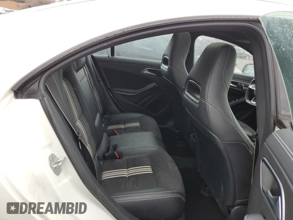 2018 Mercedes-Benz CLA with VIN WDDSJ4GB2JN537726, listed as a Copart auction lot 43971613 with 87,365 mi miles. Bid and sale history available at carsss.com. Image 10.