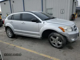 2008 Dodge Caliber R/T with VIN 1B3HB78K28D503675, listed as a Copart auction lot 42827395 with 161,960 mi miles and Salvage Title. Bid and sale history available at DreamBid. Image 4.