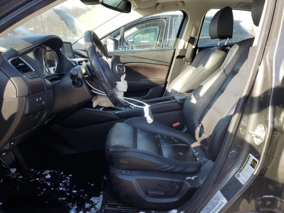 2017 Mazda 6 Grand Touring with VIN JM1GL1W54H1141237, listed as a Copart auction lot 41819735 with 89,102 mi miles and Salvage Title. Bid and sale history available at carsss.com. Image 7.