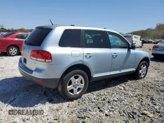 2006 Volkswagen Touareg 3.2L V6 with VIN WVGZG77L56D026456, listed as a Copart auction lot 53502675 with 168,446 mi miles and Clean Title. Bid and sale history available at DreamBid. Image 3.