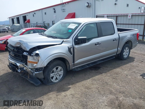 2021 Ford F-150 XL z VIN 1FTFW1E5XMFA28555, wystawiony jako IAAI lot #41814344 z przebiegiem 31 680 mil mil oraz . Historia ofert i sprzedaży dostępna na DreamBid. Obrazek 2.