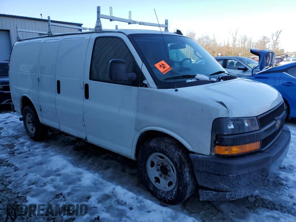 2018 Chevrolet Express Cargo with VIN 1GCWGAFP4J1280498, listed as a Copart auction lot 45062875 with 173,576 mi miles and Clean title. Bid and sale history available at DreamBid. Image 4.