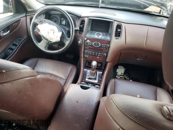 2011 Infiniti EX Journey with VIN JN1AJ0HR4BM851933, listed as a Copart auction lot 67425694 with Not Provided miles and Salvage Title. Bid and sale history available at carsss.com. Image 8.