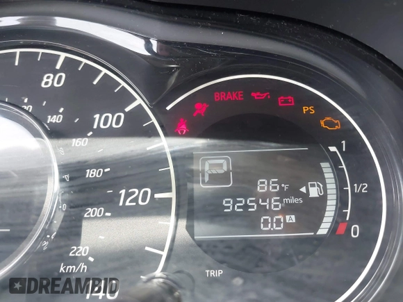 2016 Nissan Note S with VIN 3N1CE2CP4GL396677, listed as a IAAI auction lot 42606451 with 92,546 mi miles and . Bid and sale history available at DreamBid. Image 15.