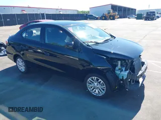 2024 Mitsubishi Mirage ES with VIN ML32FUFJ7RHF15001, listed as a IAAI auction lot 42048717 with 1,168 mi miles and . Bid and sale history available at DreamBid. Image 1.
