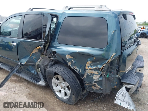 2004 Nissan Armada LE z VIN 5N1AA08B44N711907, wystawiony jako IAAI lot #41908979 z przebiegiem 239 632 mil mil oraz . Historia ofert i sprzedaży dostępna na DreamBid. Obrazek 6.