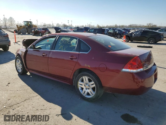 2011 Chevrolet Impala LT Retail with VIN 2G1WB5EK8B1174507, listed as a Copart auction lot 48901135 with Not Provided miles and Salvage Title. Bid and sale history available at DreamBid. Image 2.