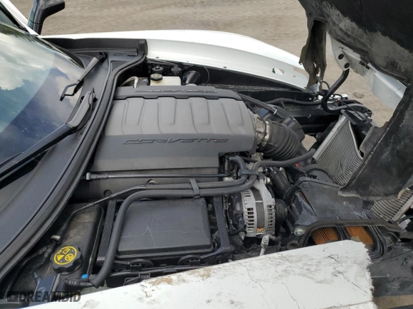 2014 Chevrolet Corvette Stingray Z51 3LT with VIN 1G1YL3D79E5129327, listed as a Copart auction lot 86066354 with 0 mi miles and Non Repairable. Bid and sale history available at carsss.com. Image 11.