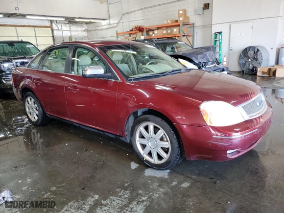 2007 Ford Five Hundred Limited with VIN 1FAHP28177G114107, listed as a Copart auction lot 42203175 with 197,186 mi miles and Salvage Title. Bid and sale history available at carsss.com. Image 4.