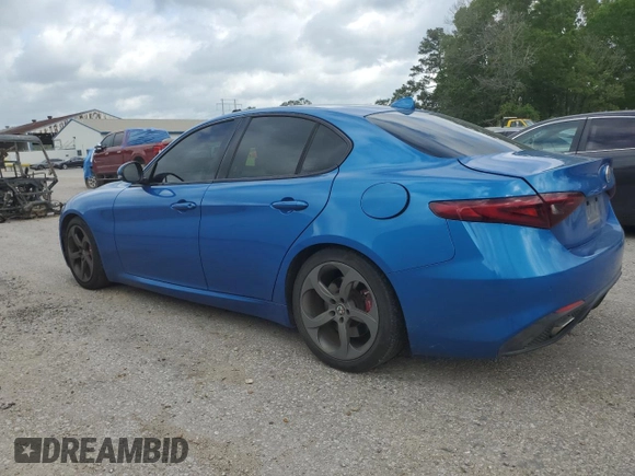 2017 Alfa Romeo Giulia z VIN ZARFAEBN2H7560009, wystawiony jako Copart lot #51689015 z przebiegiem 101 979 mil mil oraz Szkoda całkowita • Salvage title. Historia ofert i sprzedaży dostępna na DreamBid. Obrazek 2.