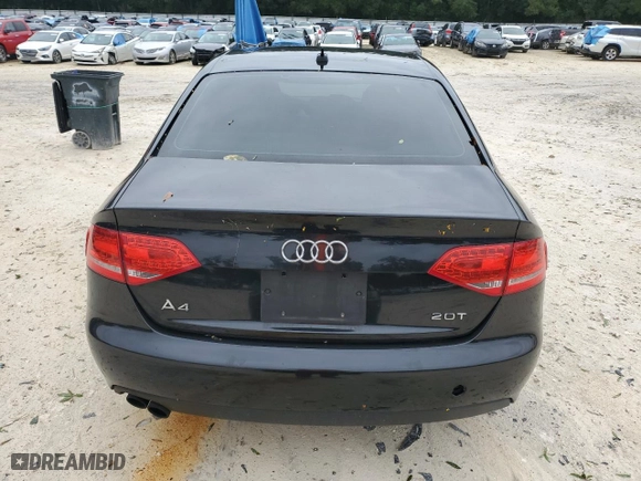 2011 Audi A4 2.0T Premium Plus with VIN WAUEFAFL2BN013993, listed as a Copart auction lot 75121134 with 105,124 mi miles and Salvage Title. Bid and sale history available at carsss.com. Image 6.
