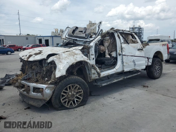 2018 Ford F-250 XL with VIN 1FT7W2BT2JEC24097, listed as a Copart auction lot 58534365 with Not provided miles and Salvage title. Bid and sale history available at DreamBid. Image 1.
